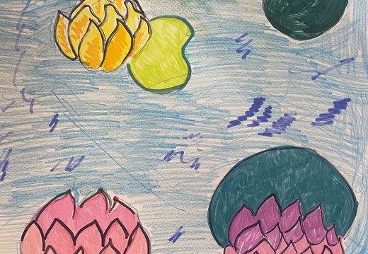 Озеро влітку