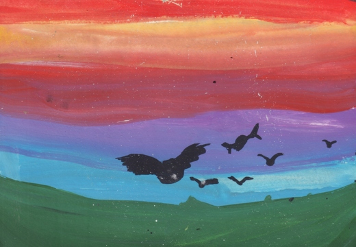 Місяць зійшов