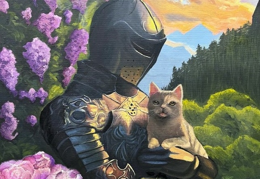 Лицар з котиком