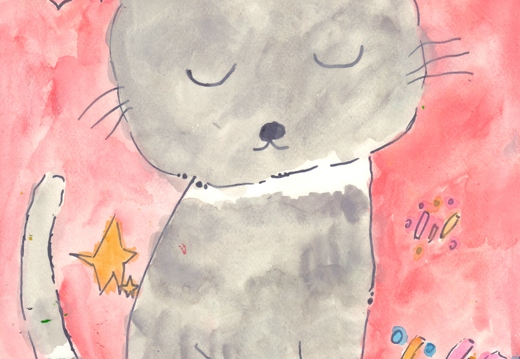 Замріяний котик