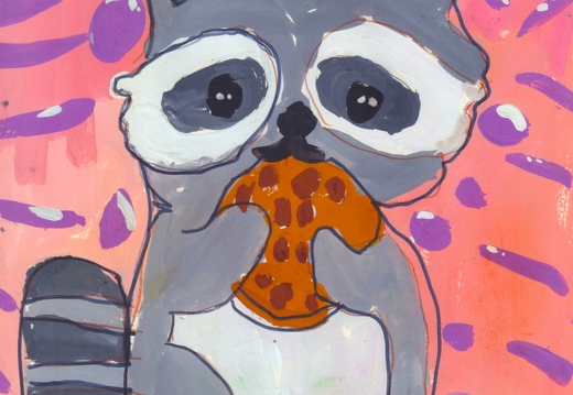 Єнотик з  печивом