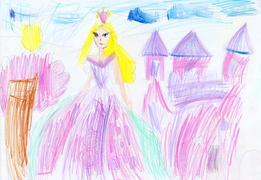 Принцеса в рожевому