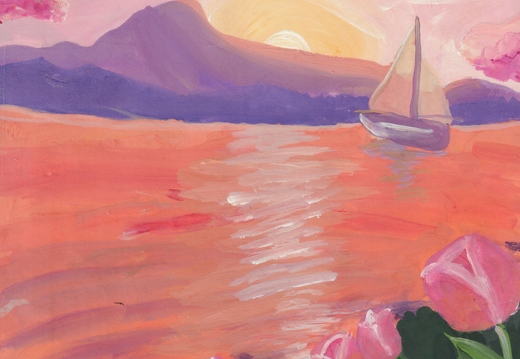 Вечір на морі