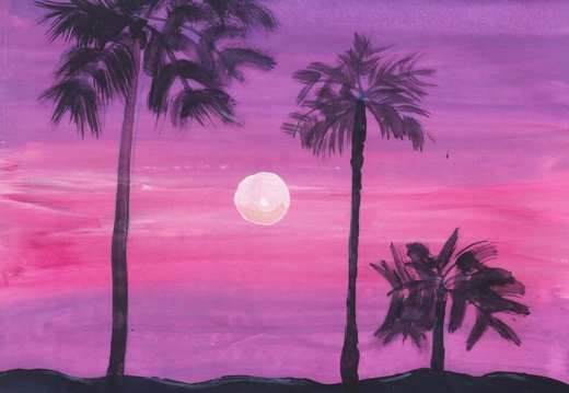 Вечір на морі