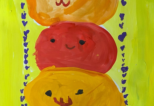 03-4814.Мілана Гаспарян.Вік 5 років.Номінація живопис.Техніка гуаш