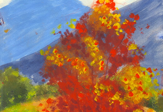 Золота осінь в горах