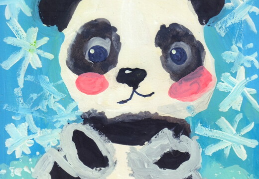 Пандочка і сніг