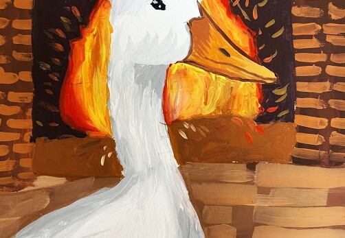 Новорічний гусь