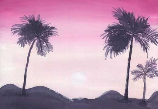 Вечір на морі