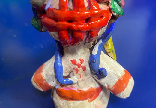 4-4814.Каріна Туревич.Вік 9 років.Мотанка.Номінація скульптура.Техніка глина