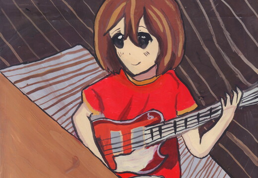 Дівчина з гітарою