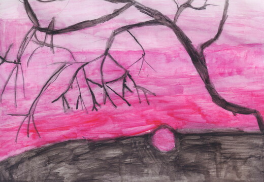 Червоний захід сонця