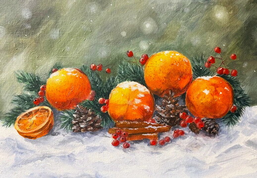 Зимові мандарини