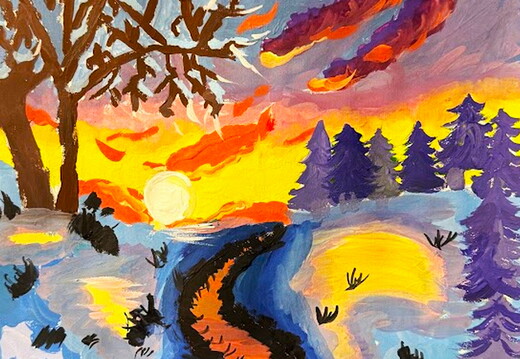 Вечірня зима