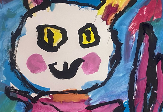 Кольоровий зайчик