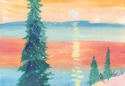 Зимовий пейзаж