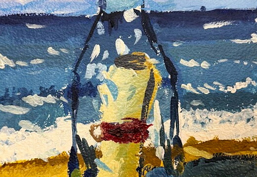 Бутилка з листом